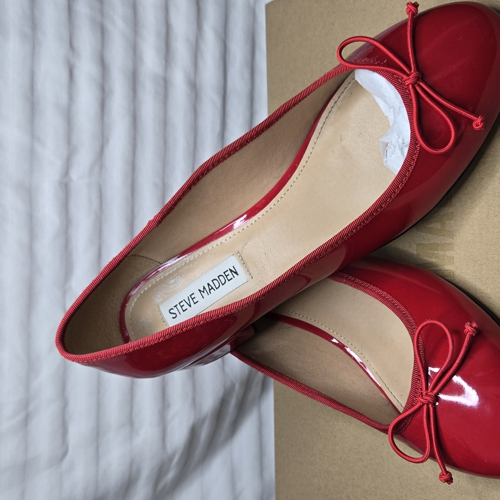 Steve Madden Vixen Red Patent
